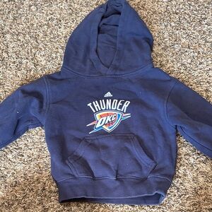 Adidas Kids Navy Thunder Hoodie